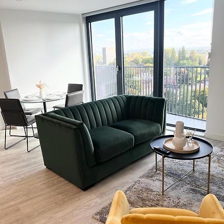 Luxury 2 Bed Apt With City View 曼彻斯特 外观 照片